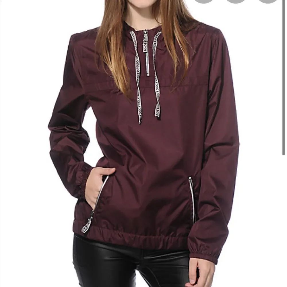 ZINE Blackberry Tasha 1/4 Zip Pullover Jacket-S